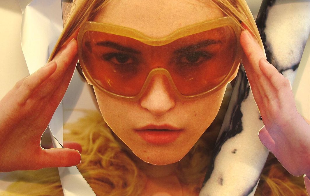 Prada Illusion Black Oversized Sunglasses FW 2011
