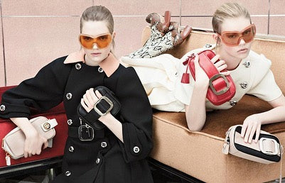 Prada Illusion Black Oversized Sunglasses FW 2011