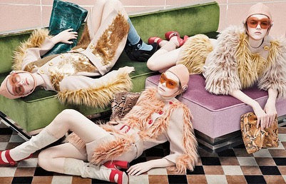 Prada Illusion Black Oversized Sunglasses FW 2011