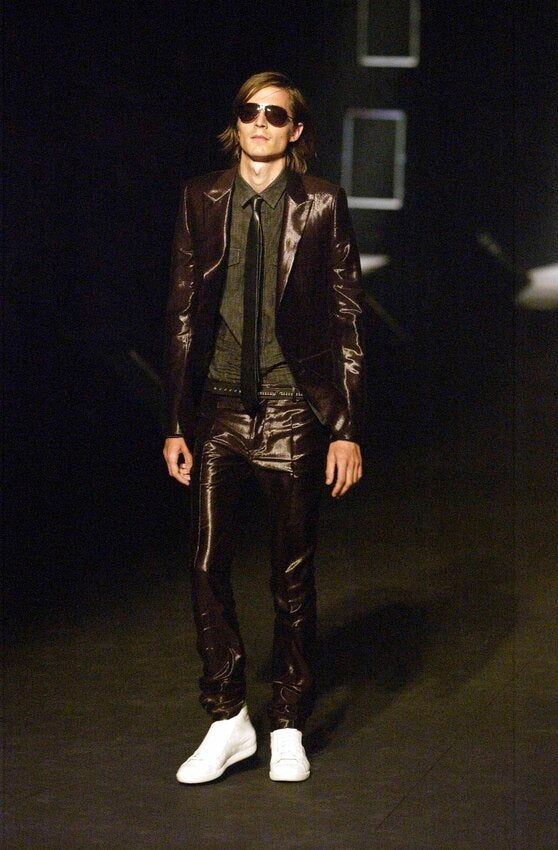 Dior Homme SS04 "Strip" Runway Chain Belt