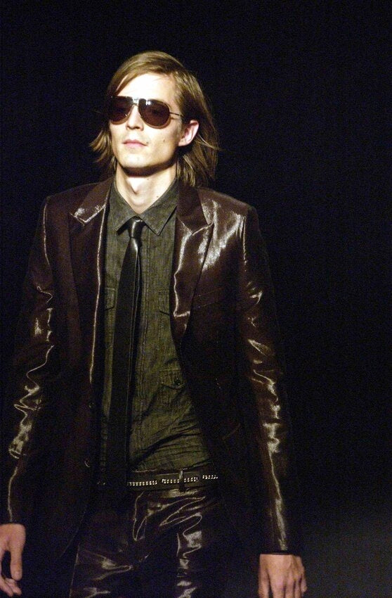 Dior Homme SS04 "Strip" Runway Chain Belt