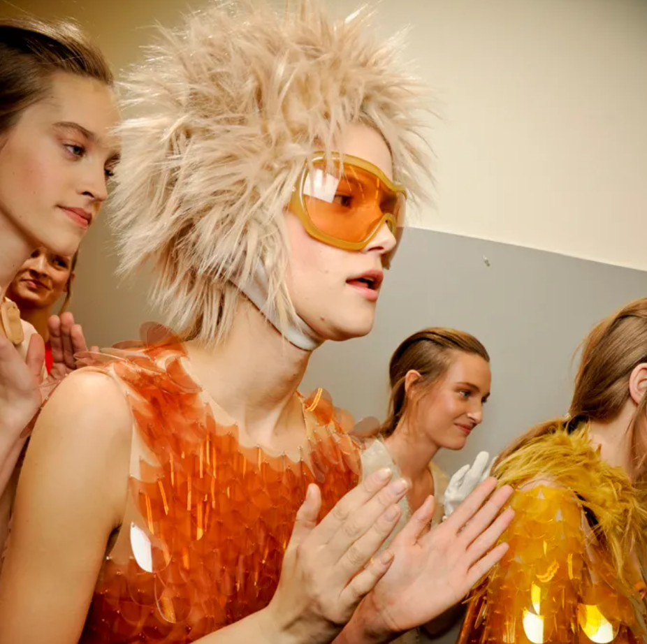 Prada Illusion Black Oversized Sunglasses FW 2011