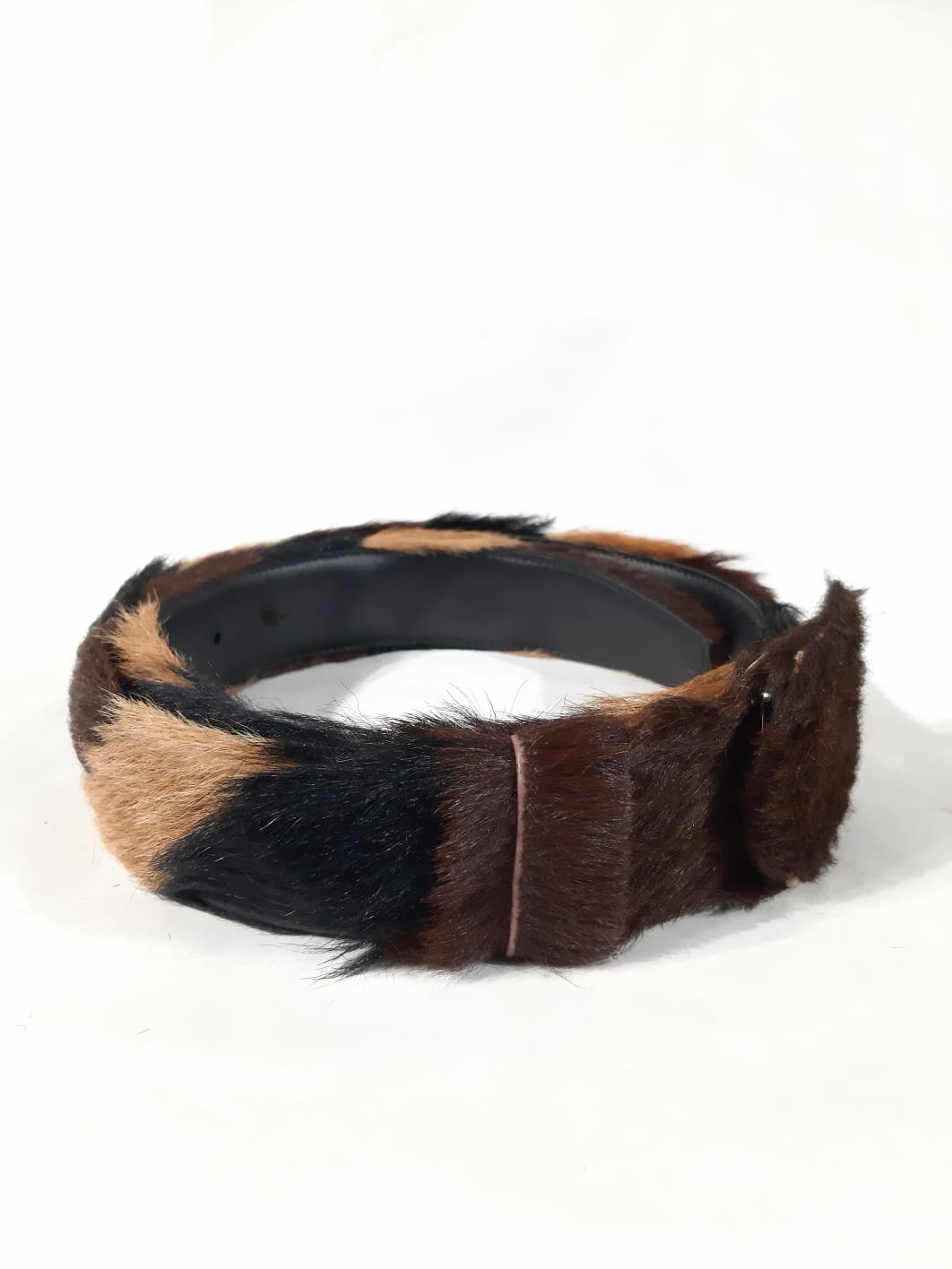 Prada FW 2017 Pony Fur Belt