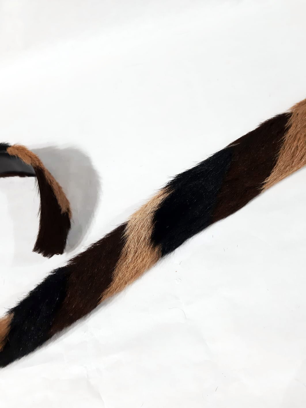 Prada FW 2017 Pony Fur Belt