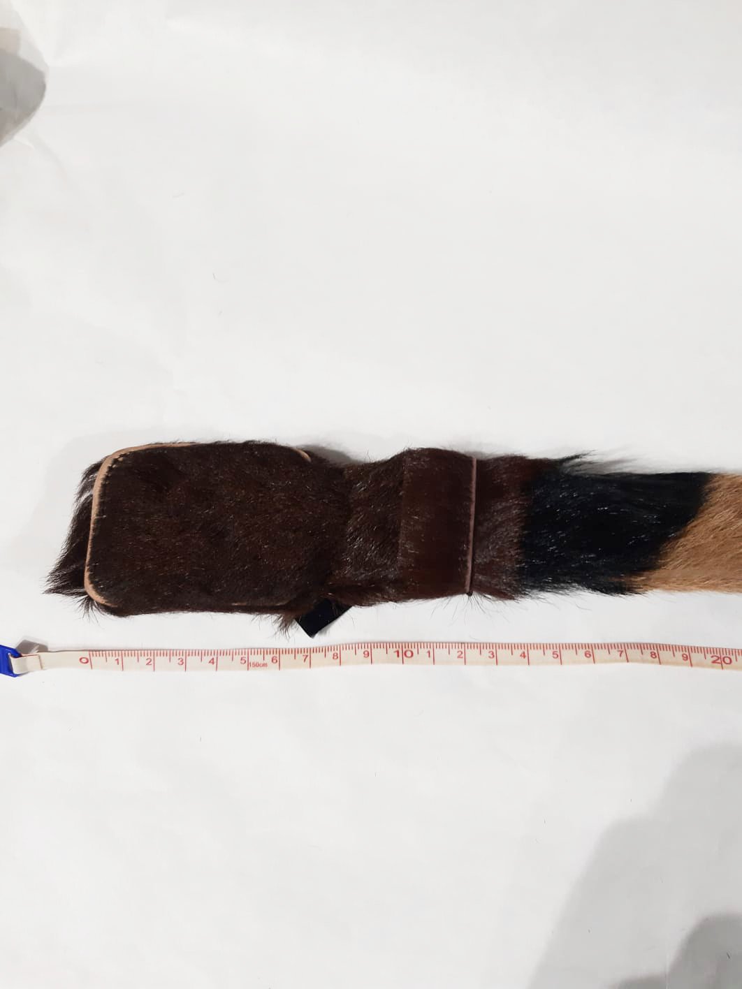 Prada FW 2017 Pony Fur Belt