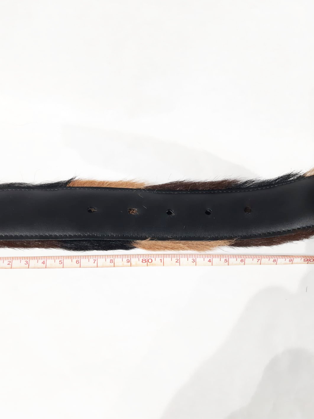 Prada FW 2017 Pony Fur Belt