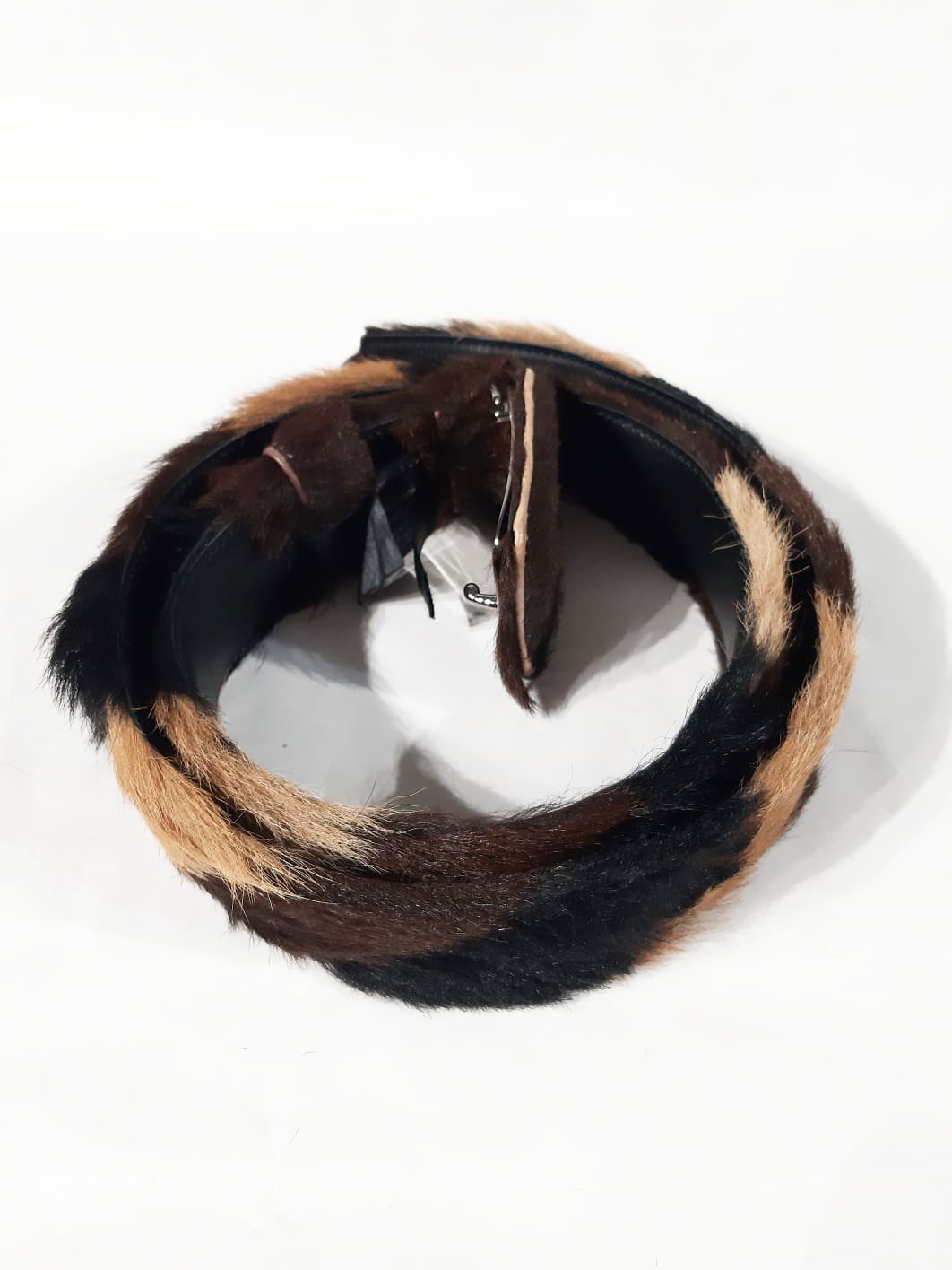 Prada FW 2017 Pony Fur Belt