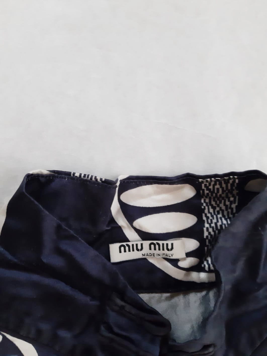 Miu Miu Cheongsam top SS 2003 Runway
