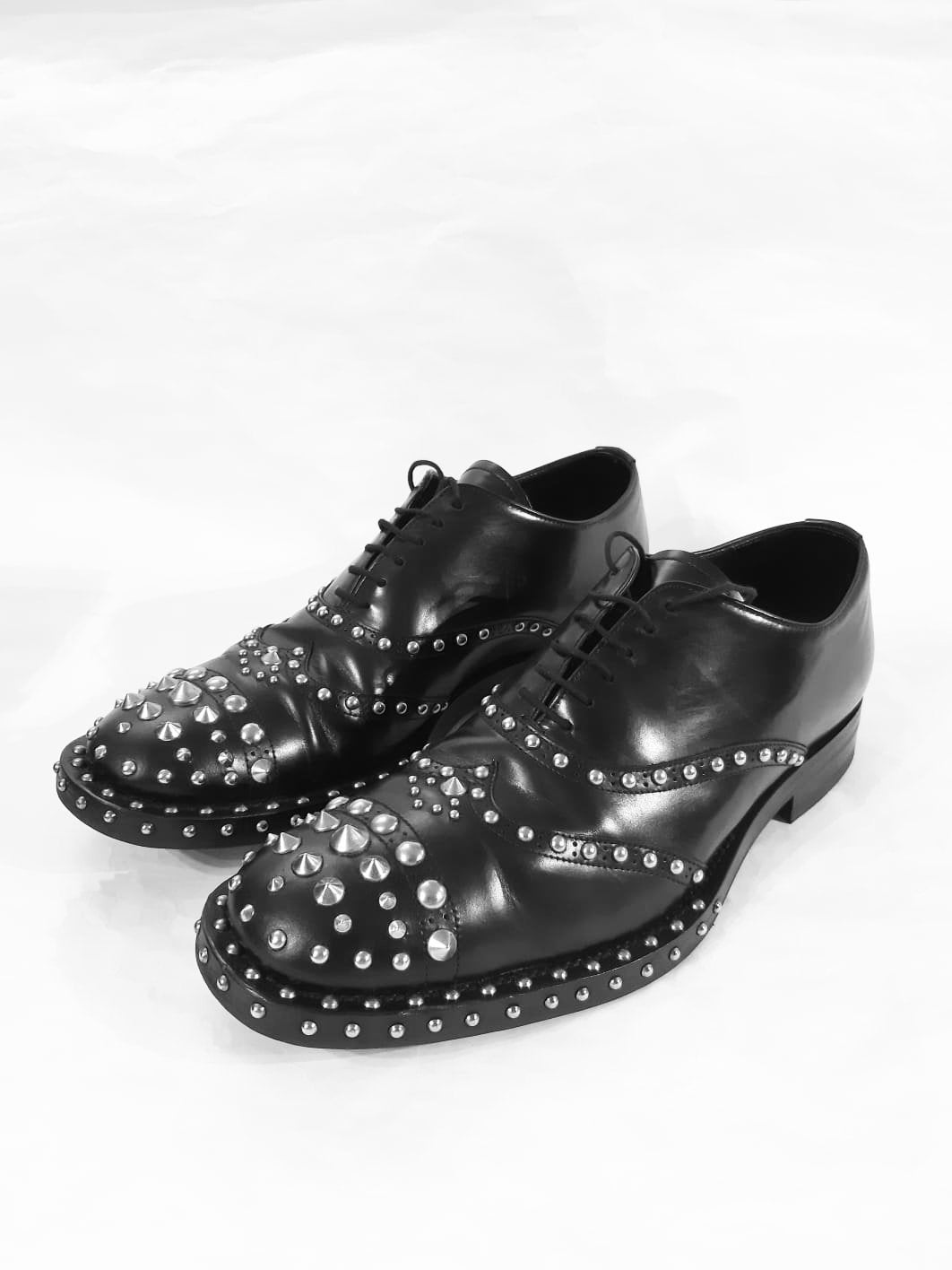 Prada FW 2009 Runway Studded shoes – Forest Bunker