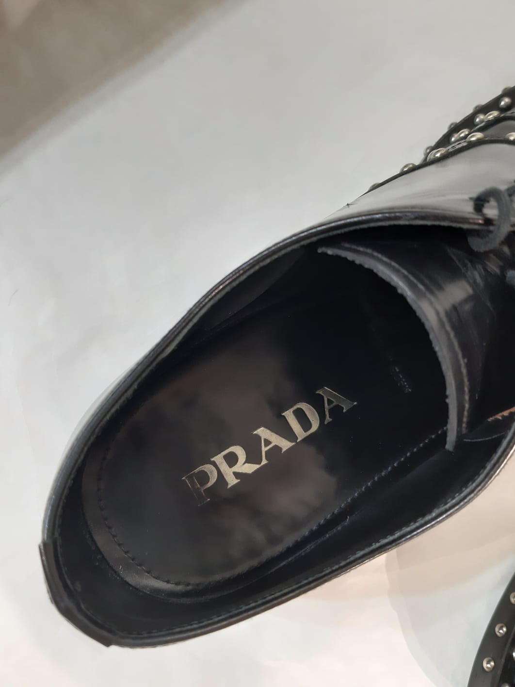 Prada FW 2009 Runway Studded shoes
