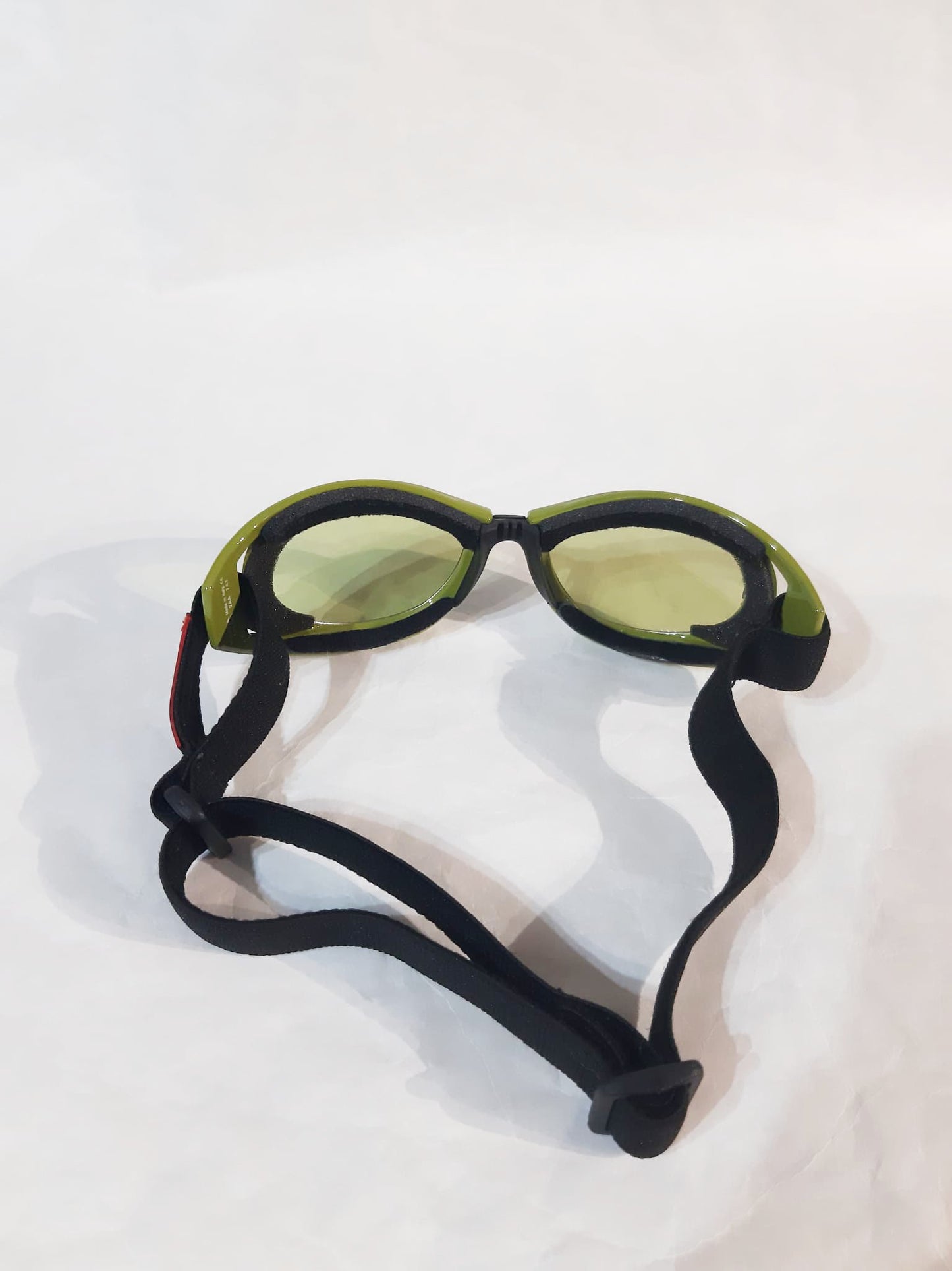 Prada Green Ski Mask Googles Prada SS 2003 Runway