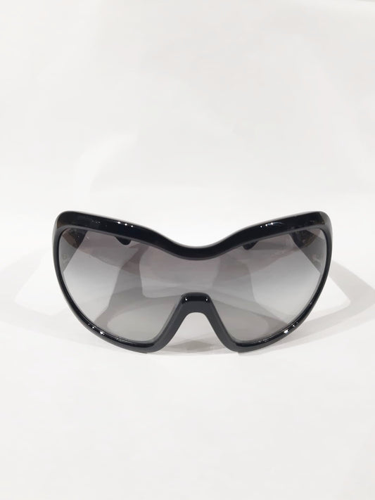 Prada Illusion Black Oversized Sunglasses FW 2011