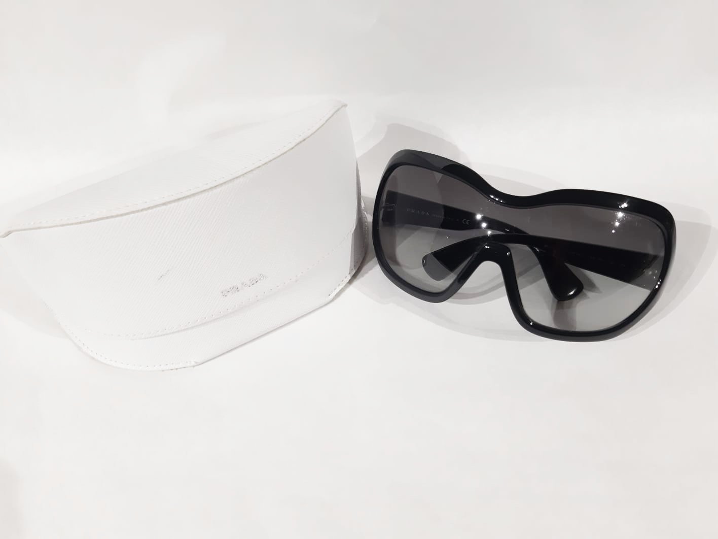 Prada Illusion Black Oversized Sunglasses FW 2011