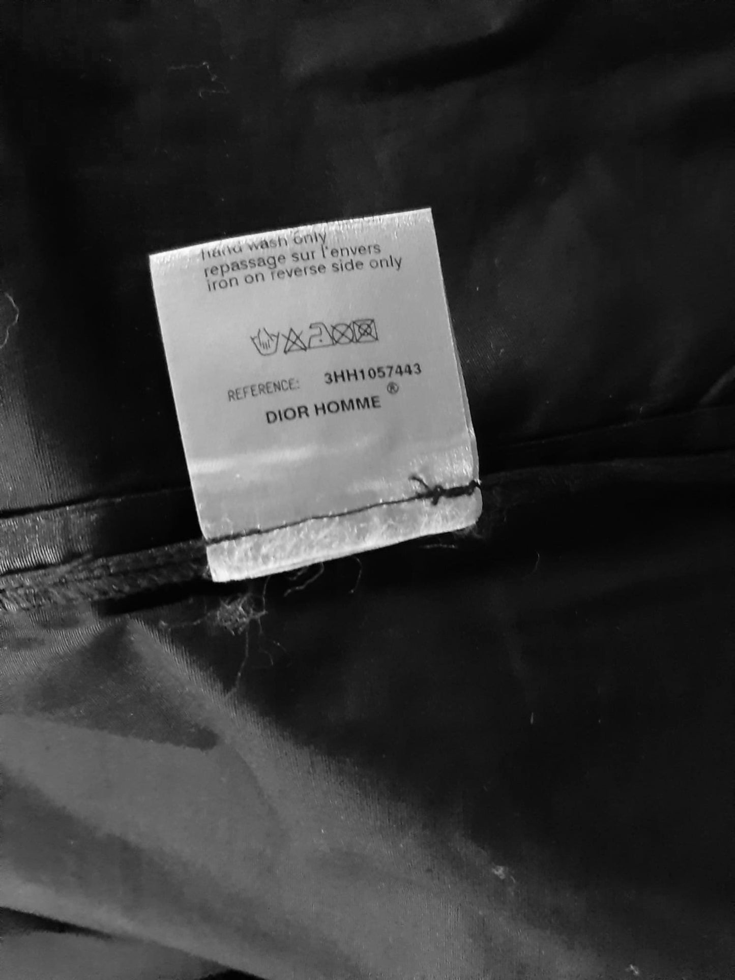 Dior Homme FW 2003 "Luster" Hand-coated Shirt by Hedi Slimane