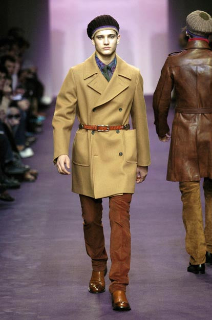 Miu Miu FW 2005 Runway Camel Suede Pants
