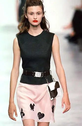 MiuMiu SS 1998 🐄 Cow Fur Coin Purse