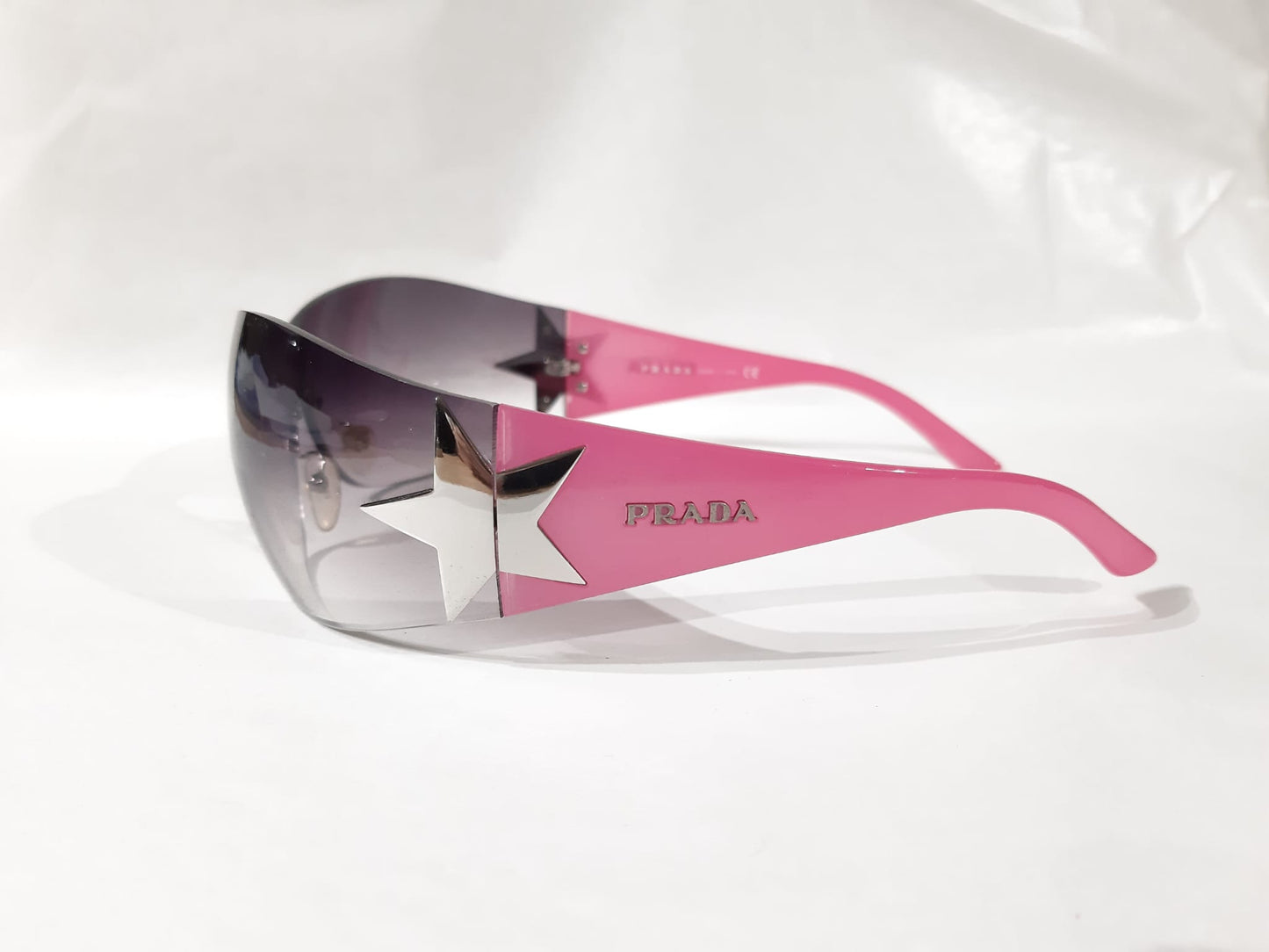 Prada 🌸 Pink Star Sunglasses 2004 Y2K