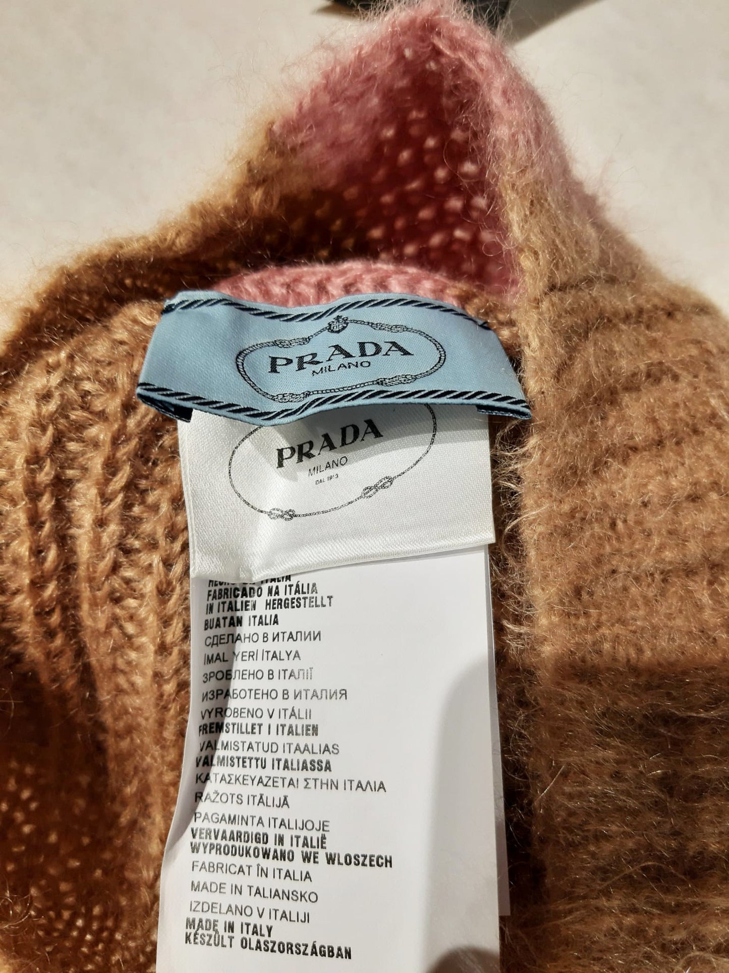 Prada Mohawk Mohair Beanie Hat FW 2007