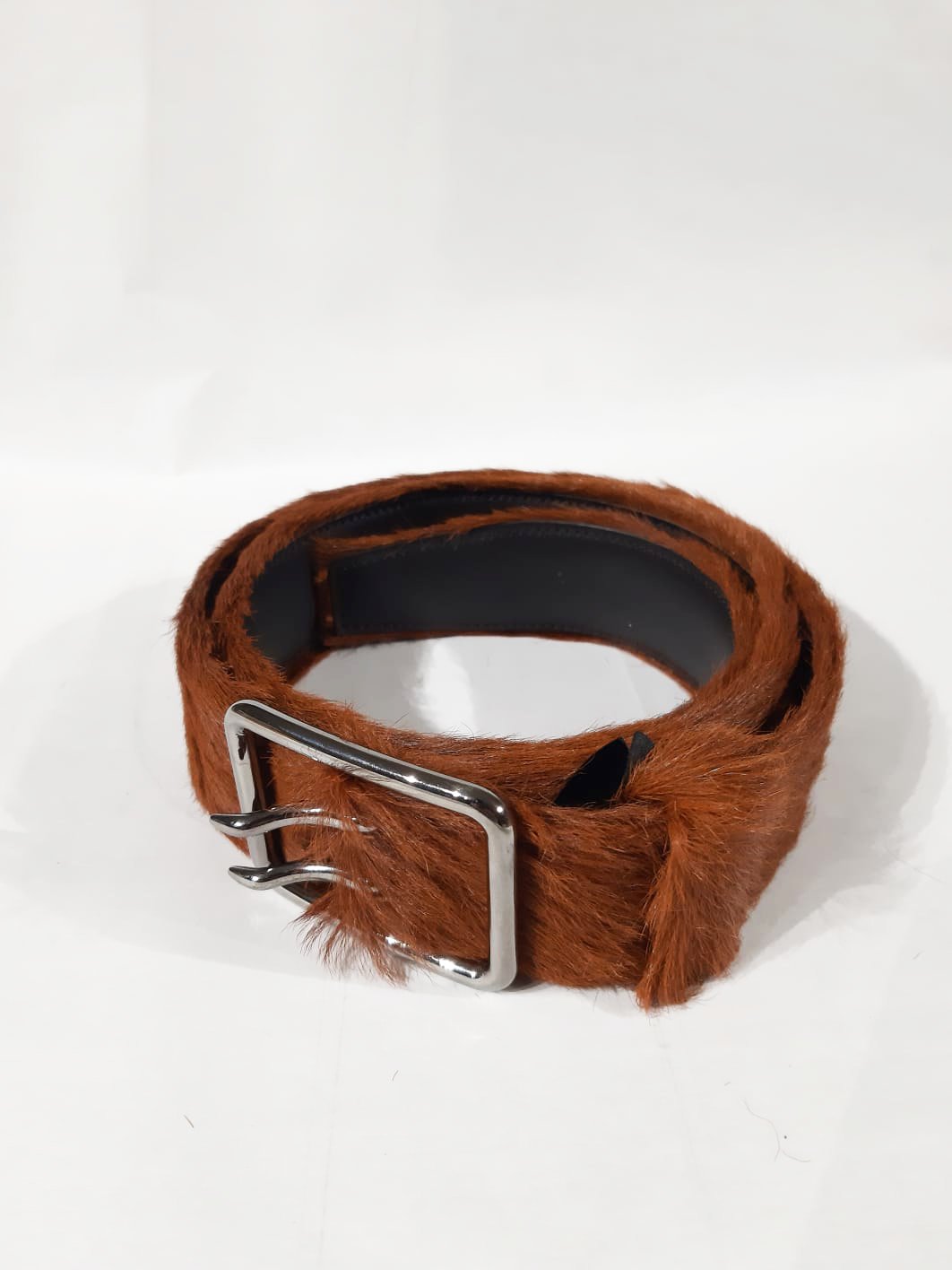 Prada FW 2017 Runway Pony Fur Belt