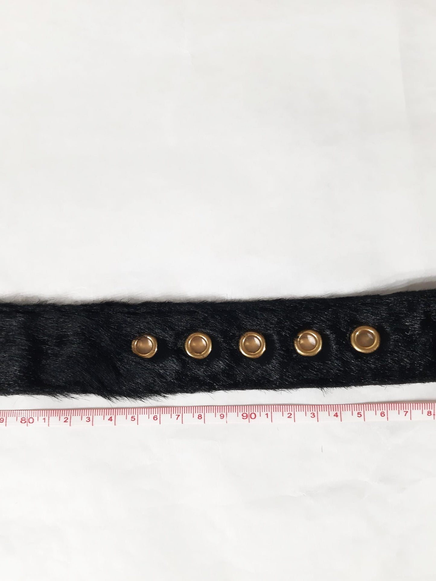 Prada FW 2017 Pony Fur Belt